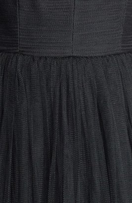 a. drea Sequin Cutout Fit & Flare Dress (Juniors)