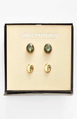 Argentovivo Boxed Stud Earrings (Set of 2)
