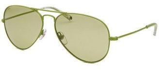 Michael Kors Michael By Women's Aviator Lime Sunglasses