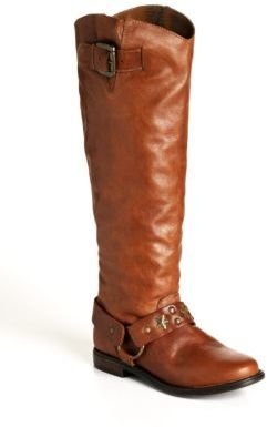 Betsey Johnson Leigh Leather Riding Boots