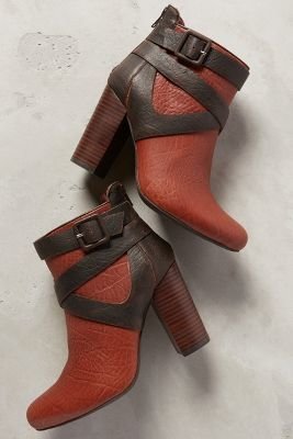 Faryl Robin Trinka Booties Brown 8.5 Boots