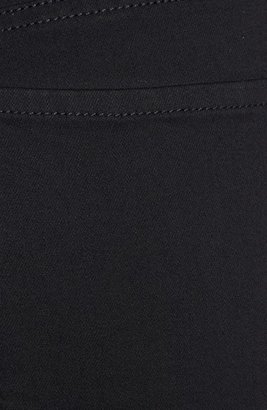 NYDJ 'Barbara' Sequin Tuxedo Stripe Stretch Bootcut Jeans (Black)