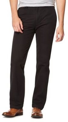 Dockers Big and tall black slim fit trousers