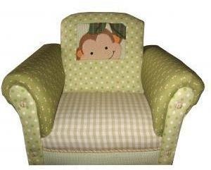 Lambs & Ivy Papagayo Upholstered Rocking Chair, Green