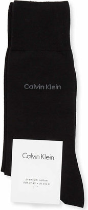 Calvin Klein Premium flat-knit socks