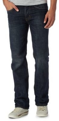 The DUFFER of ST. GEORGE St George by Dark blue bootcut jeans