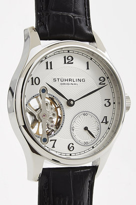 Stuhrling 29552 Stuhrling Cuvette Mechanical Leather Strap Watch