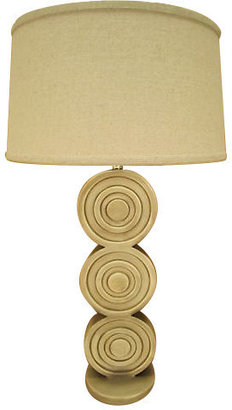 Rooms To Go Triple Circle Lamp