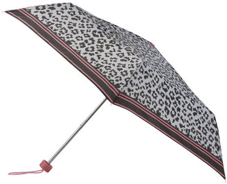 totes Leopard Print Supermini Umbrella