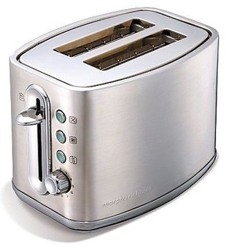 Morphy Richards Elipta 2 slice toaster brushed stainless steel