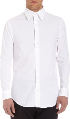 Armani Collezioni Modern Fit Dress Shirt-White