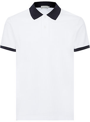 Moncler Pique Cotton Polo Shirt
