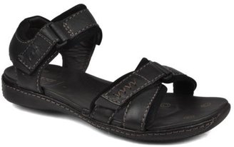 Clarks Men's Westly Point Velcro Sandals In Black - Size 9.5
