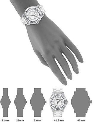 Breil Milano Swarovski Crystal & Stainless Steel Watch