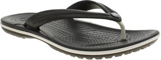 Crocs Womens White Crocband Flip Sandals