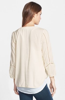Lucky Brand 'Lily' Peasant Top