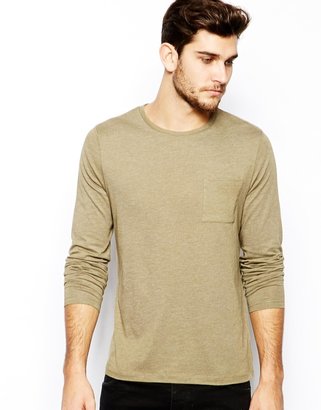 ASOS Long Sleeve T-Shirt With Pocket