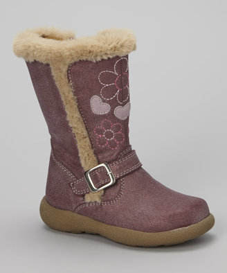 Rachel Pink Snowflake Boot