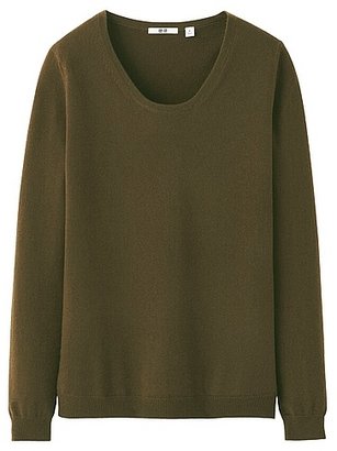 Uniqlo WOMEN Cashmere Round Neck Sweater