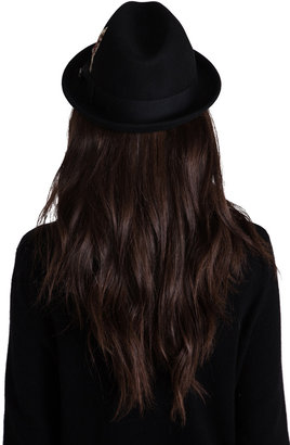 Brixton Gain Black Felt Hat