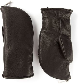 Jil Sander zipped gloves