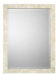 Jamie Young Mother of Pearl Rectangular Mirror
