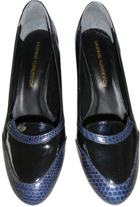 Gaspard Yurkievich Black Leather Heels
