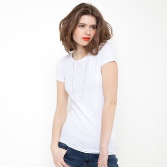 La Redoute R essentiel Short-Sleeved Stretch Cotton T-Shirt
