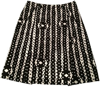 Cacharel Black Cotton Skirt