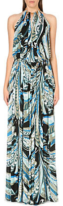 Emilio Pucci Bare back cut-out gown