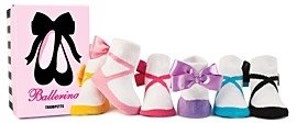 Trumpette Girls' Ballerina Socks, Set of Six - Baby
