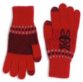 Psycho Bunny Houndstooth Gloves