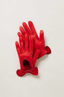 Anthropologie Leather Driving Gloves