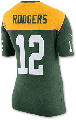 Nike Women's Green Bay Packers NFL Aaron Rodgers Name and Number T-Shirt