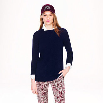 J.Crew Collection cashmere pocket tunic
