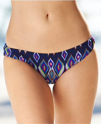 Becca Exotic-Printed Bikini Bottom