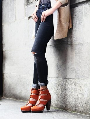 Jeffrey Campbell + Free People Dahlia Lace Up Heel