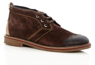 Wrangler Chocolate suede leather desert boots
