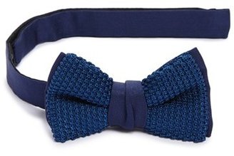 Lanvin Men's Knit Silk Bow Tie