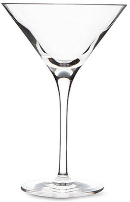 Dartington Orbit crystal martini glass
