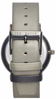 Ted Baker Multifunction Leather Strap Watch, 40mm