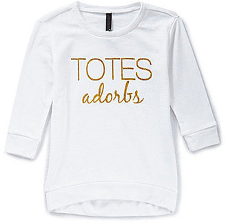 Jessica Simpson 7-16 Adele Graphic French Terry Sweatshirt