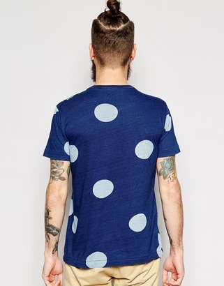 YMC T-Shirt Spot Print and Pocket