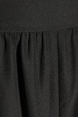 Chloé Chiffon-trimmed silk crepe de chine shorts