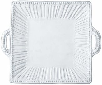 Vietri Incanto Square Handled Platter