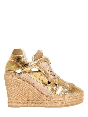 ras 100mm Tumbled Leather Wedges