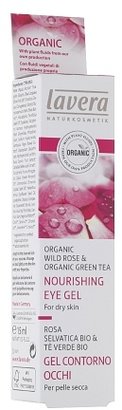 Lavera Natural Cosmetics Nourishing Eye Gel Organic Wild Rose