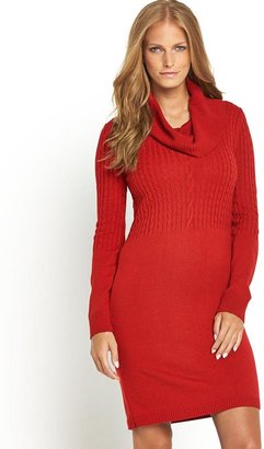 Savoir Baby Cable Cowl Dress