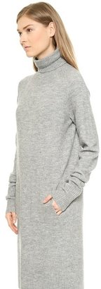 Whistles Longline Slouchy Knit Dress