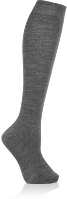 Maria La Rosa Wool-blend knee socks